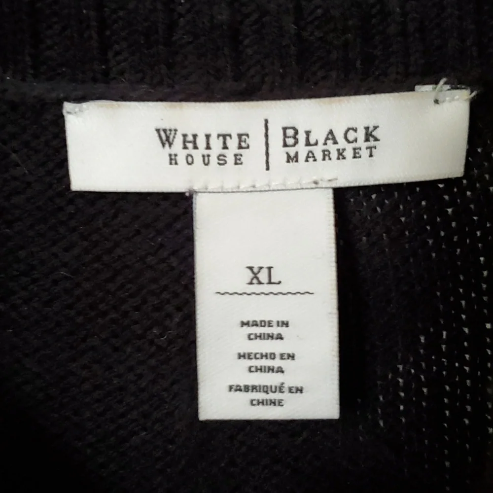 WHBM Cowl Neck Long Sweater / Tunic - Picture 3 of 4